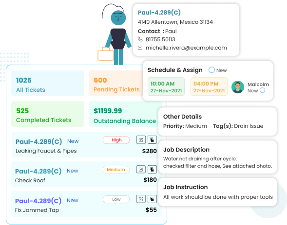 EyeOnTask Customer Portal & App