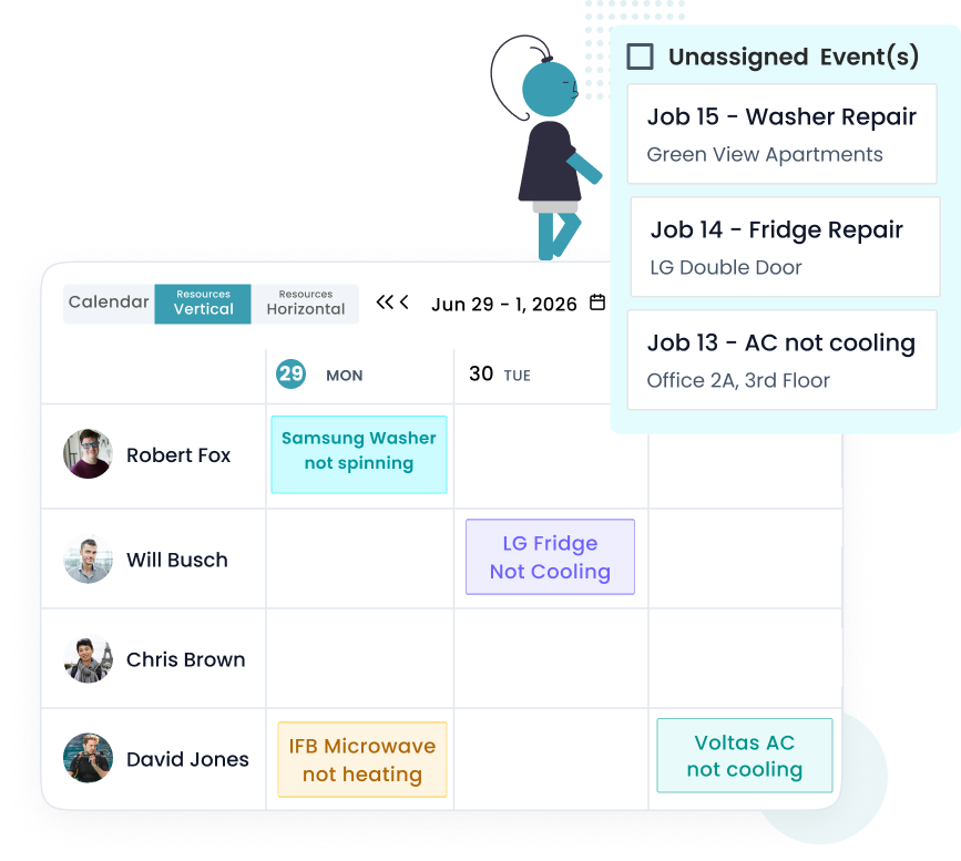 Appliance Repair Job Scheduling