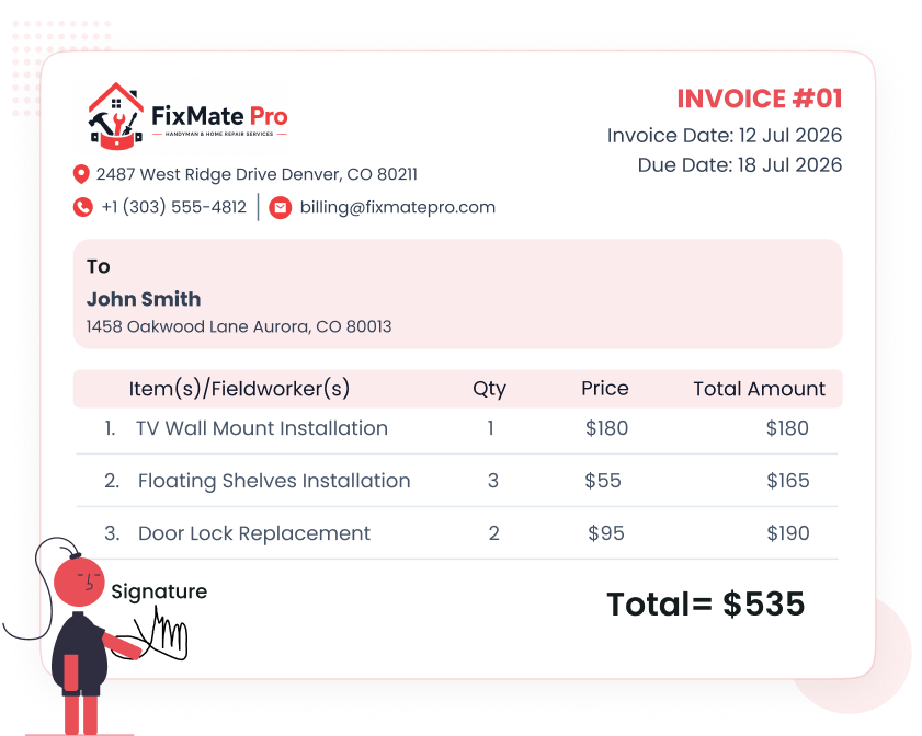 Job Invoicing
