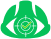 Logotipo de cuidado del césped
