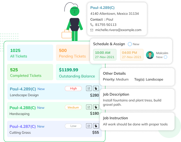 EyeOnTask customer-portal