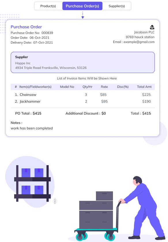 EyeOnTask Inventory