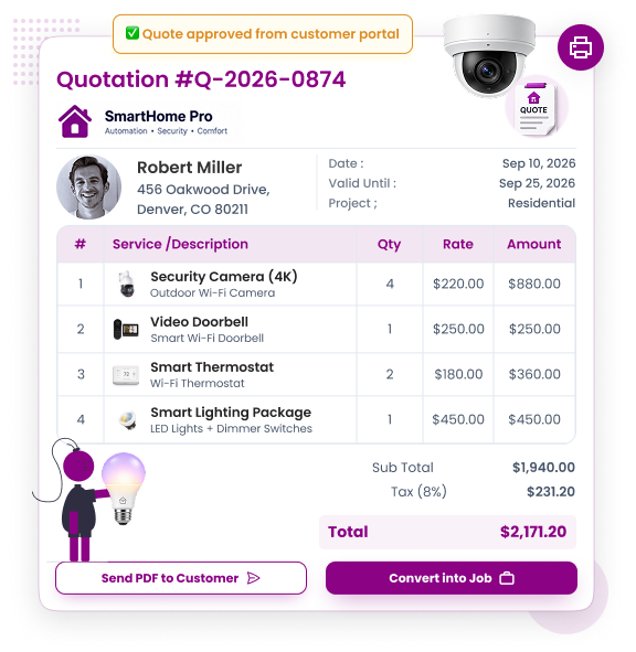 Smart Home Estimate