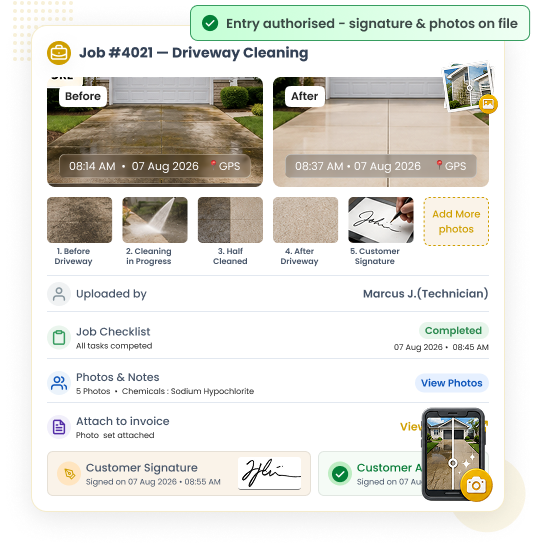 Pressure Washing Before After Photos