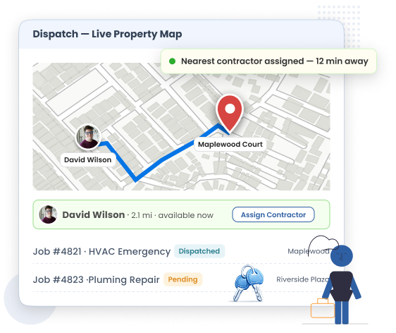 Property Maintenance Contractor GPS Tracking