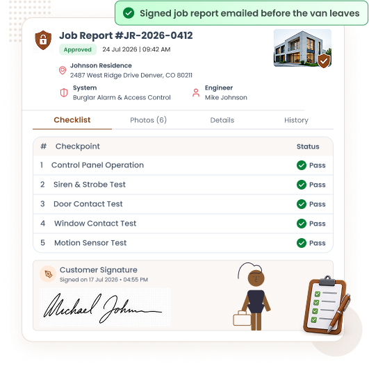 Audit and e-signature
