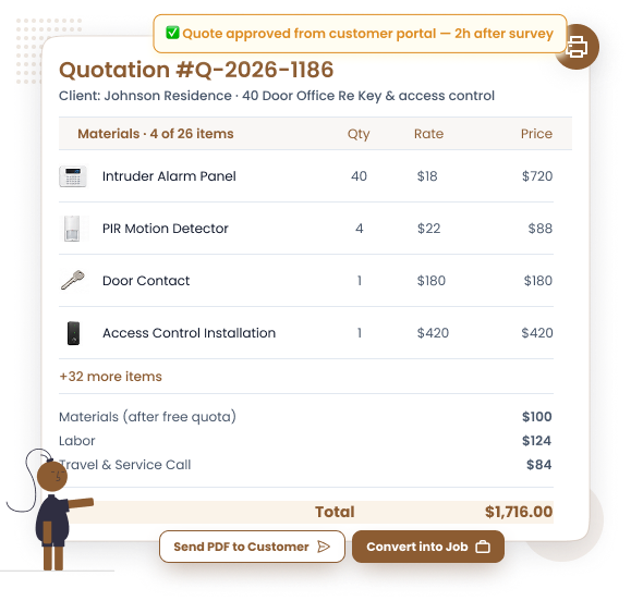 Quotation and estimation